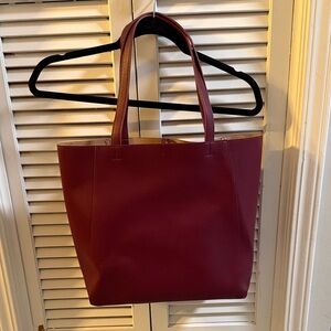 Target Deep Red Tote Bag